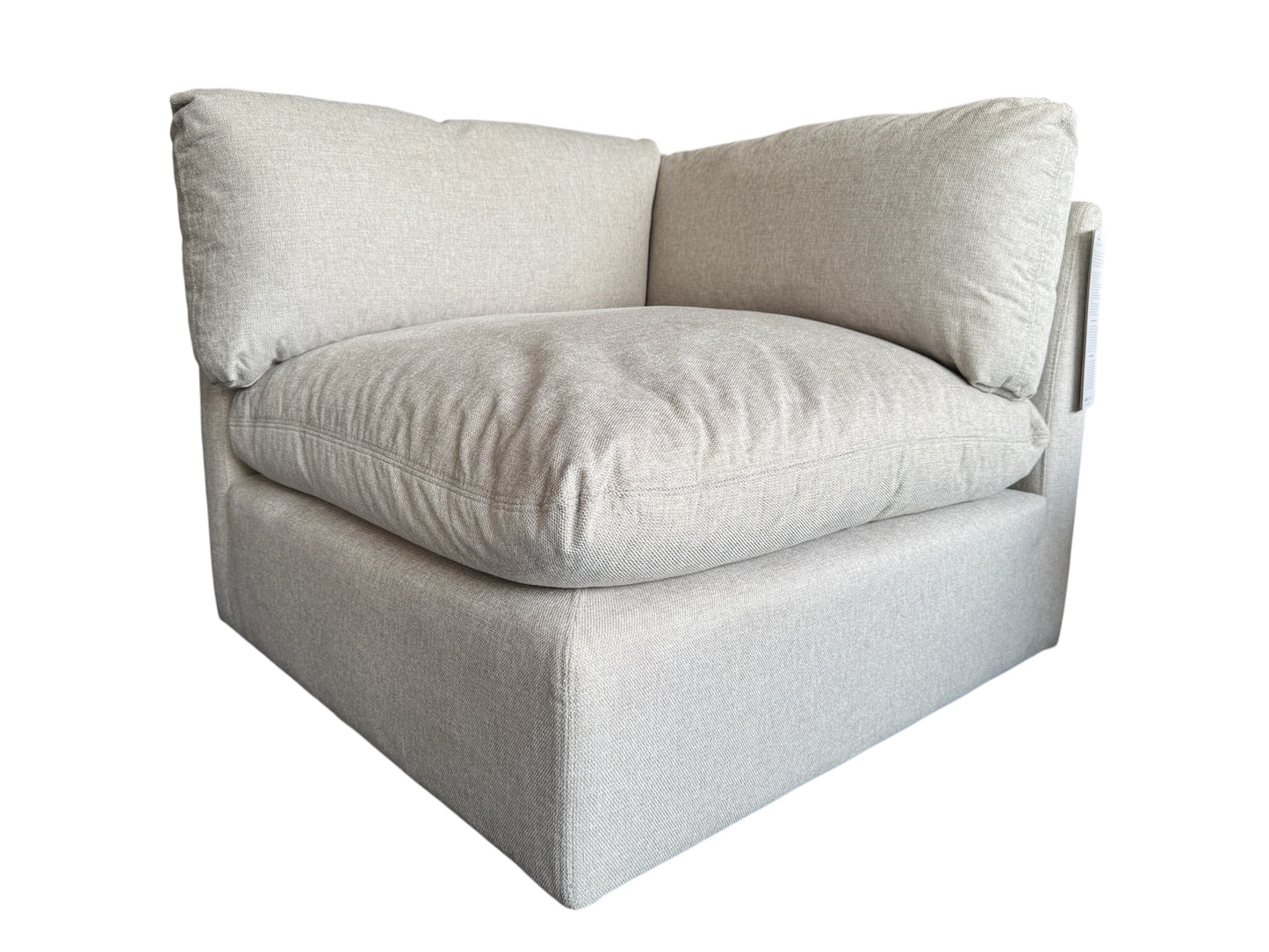 Fluffy Modular 4 Piece + Ottoman
