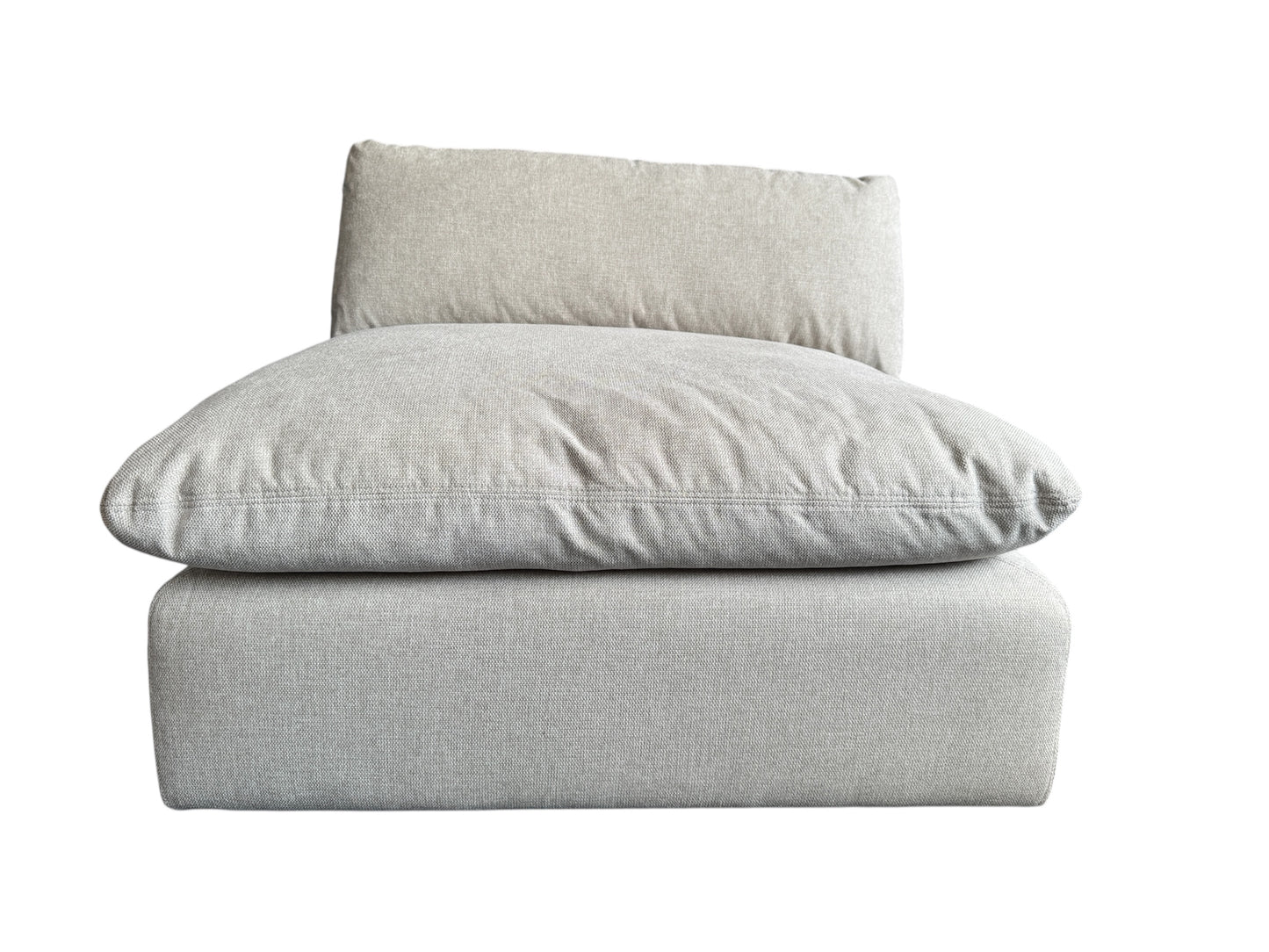 Fluffy Modular 4 Piece + Ottoman