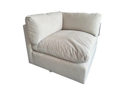 Fluffy Modular 3 Piece + Ottoman