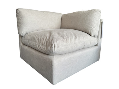 Fluffy Modular 3 Piece + Ottoman